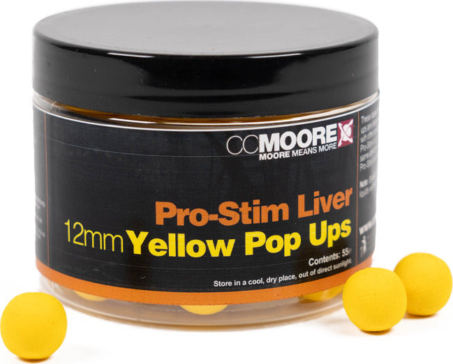 Pro-Stim Leber - Pop-ups - 12mm - Gelb Pro-Stim Leber - Pop-ups - 12mm - Gelb