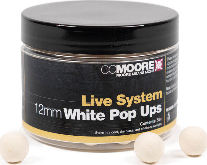 Live System - Pop-ups - 12mm - Blanc Live System - Pop-ups - 12mm - Blanc