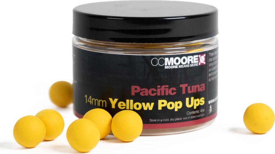Pacific Tuna - Pop-ups - 14mm - gelb Pacific Tuna - Pop-ups - 14mm - gelb