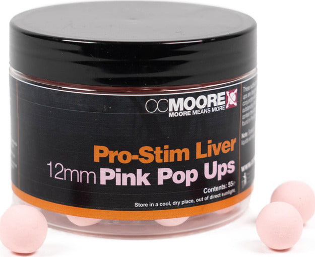 Pro-Stim Leber - Pop-ups - 12mm - Rosa Pro-Stim Leber - Pop-ups - 12mm - Rosa