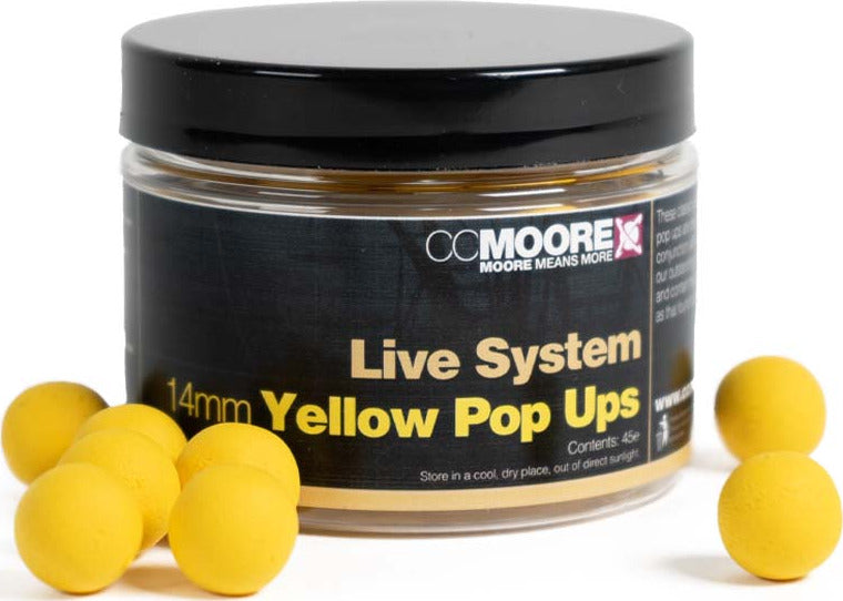 Live System - 14mm - Gul - Pop Ups Live System - 14mm - Gul - Pop Ups