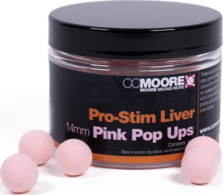 Pro-Stim Leber - Pop-ups - 14mm - Rosa Pro-Stim Leber - Pop-ups - 14mm - Rosa