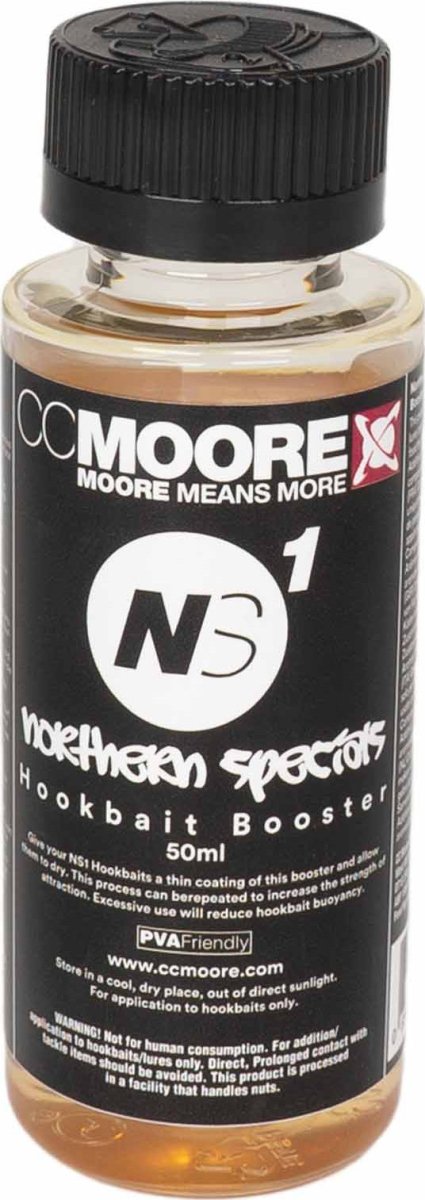 CC Moore NS1 Hookbait Booster - 50ml - dé KarperCentrale CC Moore NS1 Hookbait Booster - 50ml - dé KarperCentrale