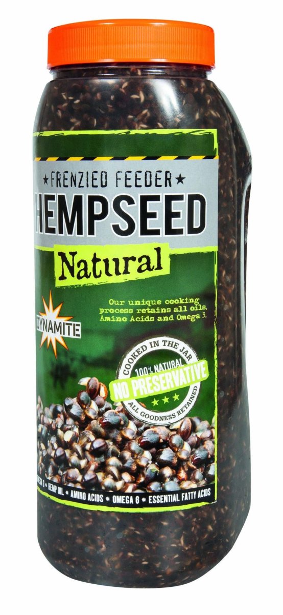 Dynamite Baits Frenzied Hempseed Natural - 2.5L - Klaar voor gebruik - KarperCentrale Dynamite Baits Frenzied Hempseed Natural - 2.5L - Klaar voor gebruik - KarperCentrale