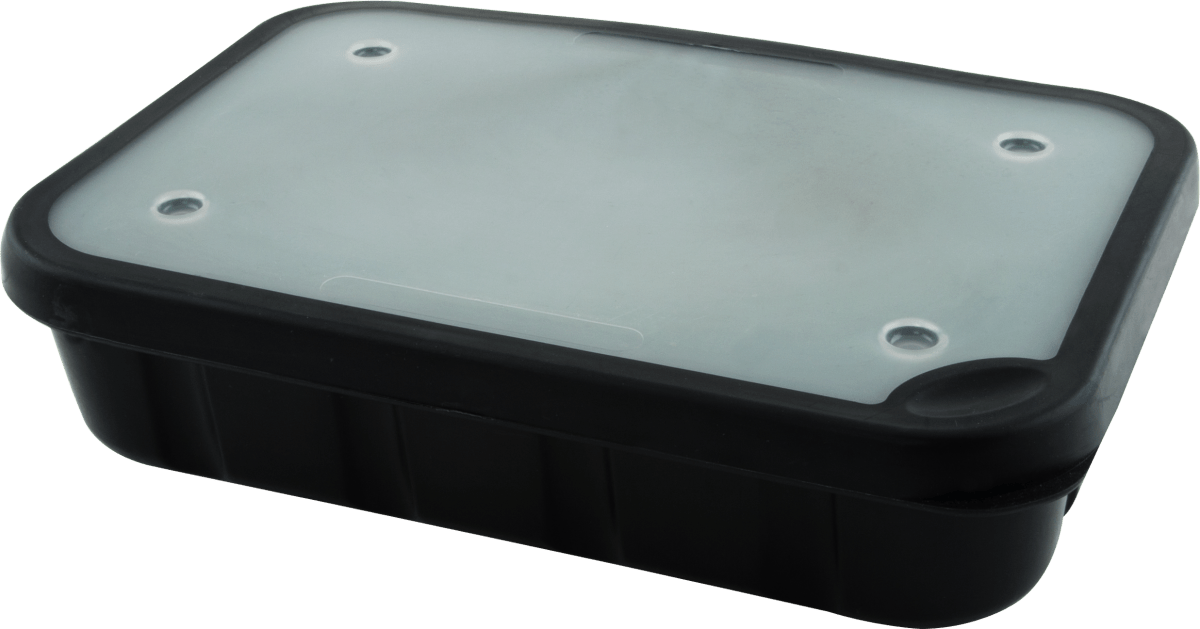 Fox Bait Box - Large - Dichte deksel - dé KarperCentrale Fox Bait Box - Large - Dichte deksel - dé KarperCentrale