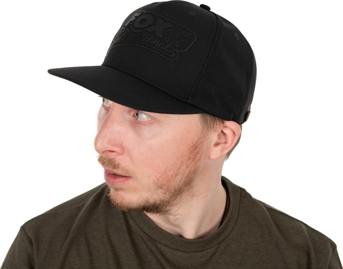 Fox Black Camo Snapback Hat - Pet - dé KarperCentrale Fox Black Camo Snapback Hat - Pet - dé KarperCentrale