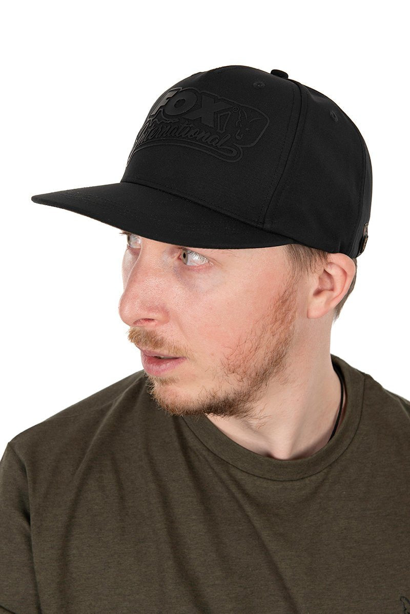 Fox Black Camo Snapback Hat - Pet - dé KarperCentrale Fox Black Camo Snapback Hat - Pet - dé KarperCentrale