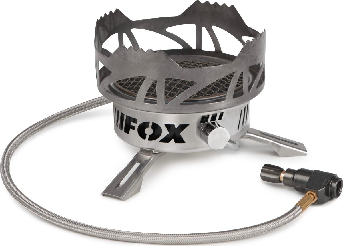 Fox Cookware V2 Infrared Gasbrander - dé KarperCentrale Fox Cookware V2 Infrared Gasbrander - dé KarperCentrale