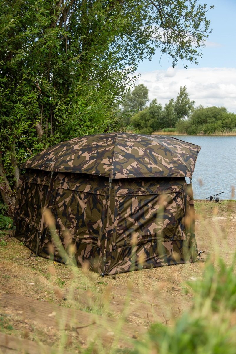 Fox Frontier 2 X - Camo - Bivvy - dé KarperCentrale Fox Frontier 2 X - Camo - Bivvy - dé KarperCentrale