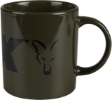 Fox Green and Black Logo Ceramic Mok - dé KarperCentrale