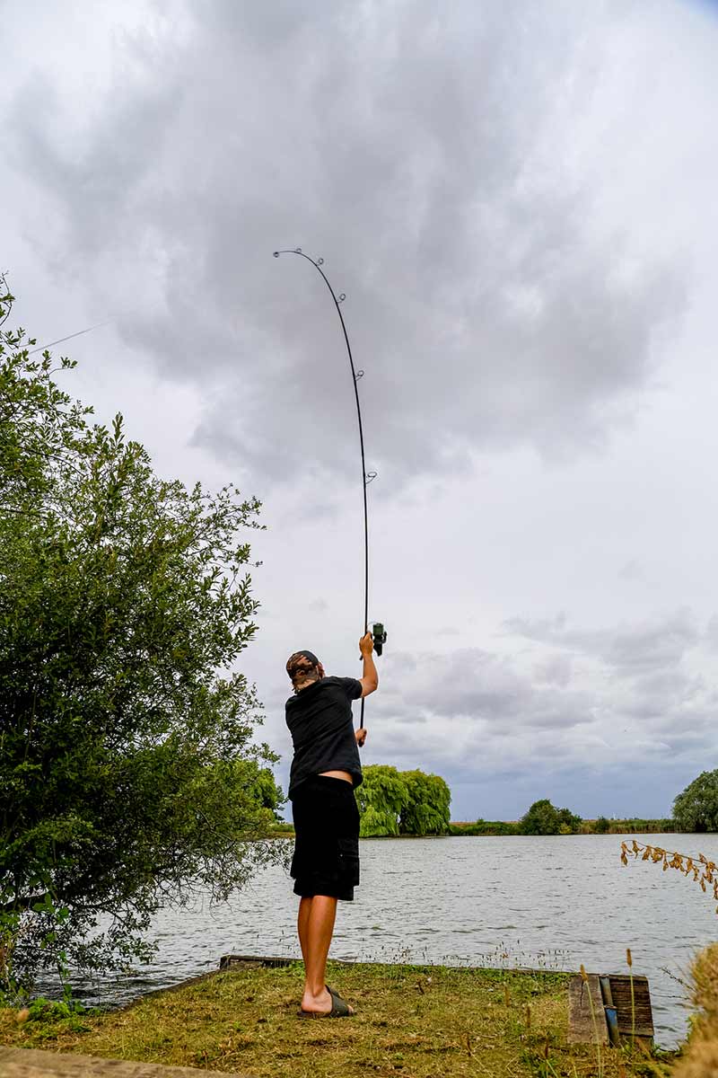 Fox Horizon X5 Black - 13FT - 4LB - Karperhengel - KarperCentrale Fox Horizon X5 Black - 13FT - 4LB - Karperhengel - KarperCentrale