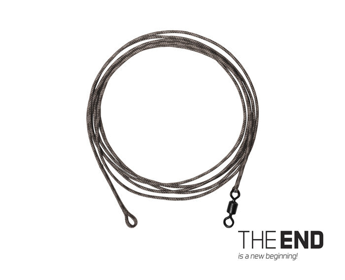 The END - Leadcore 1m - Swivel - 3 stuks - Kant en klaar