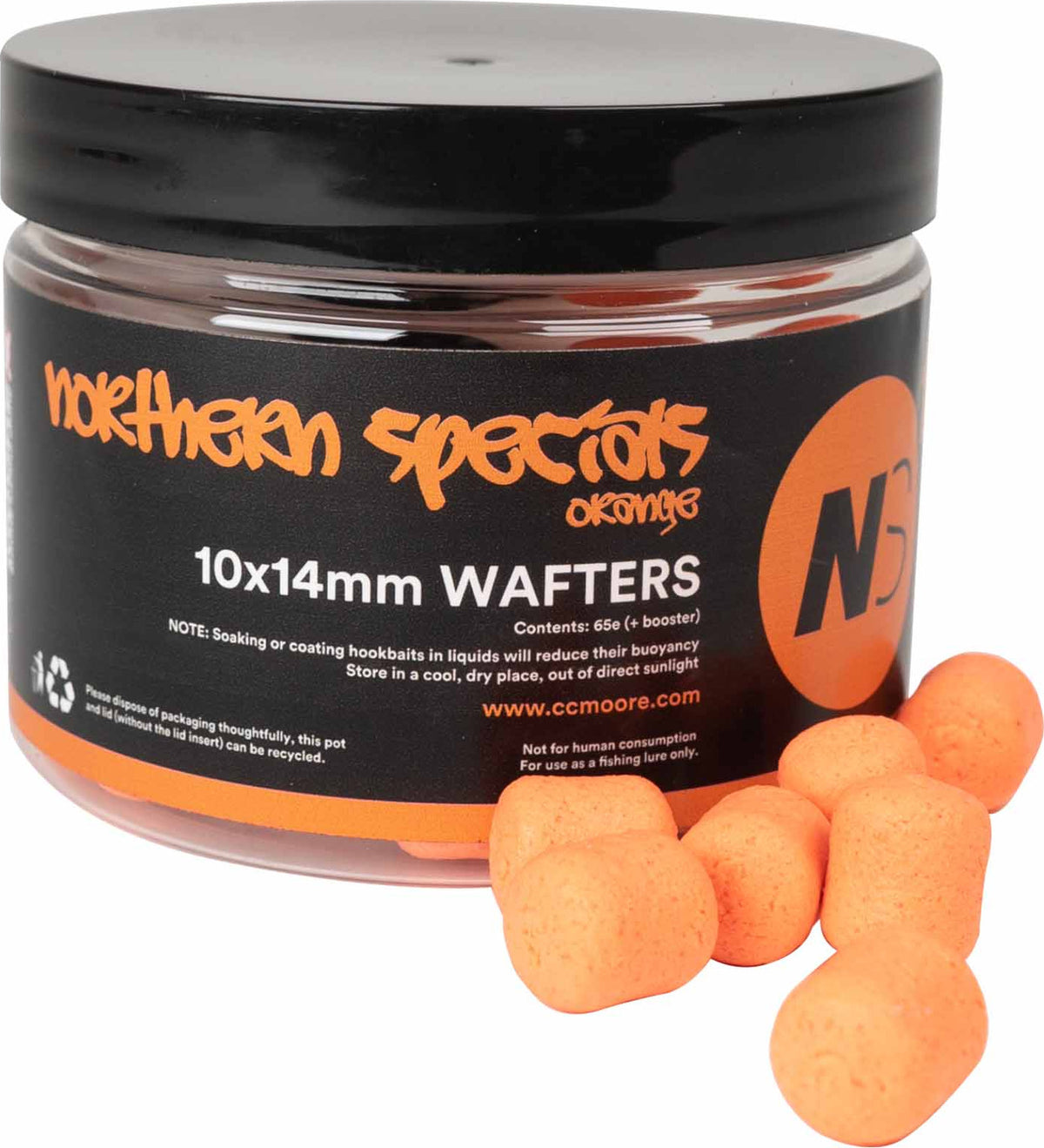 NS1 Dumbell Wafters - Naranja - 10x14mm