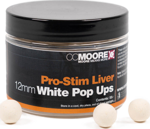 Pro-Stim Liver - Pop-ups - 12mm - Wit