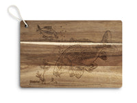 Dekorativt skærebræt - Karpeudgave