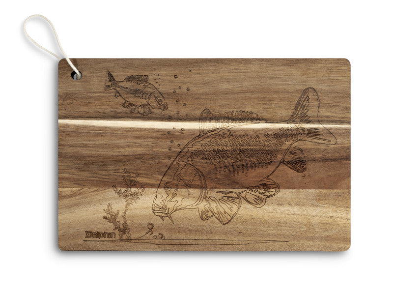 Dekorativt skærebræt - Karpeudgave