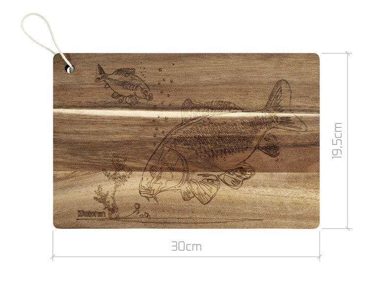 Decoratieve snijplank - Karper editie