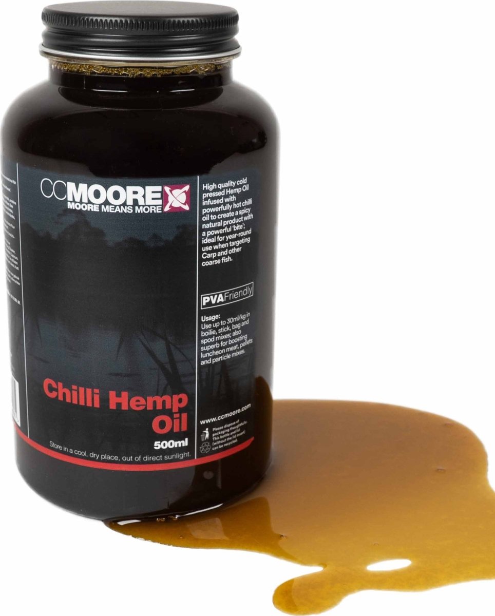 CC Moore Chilli Hemp Oil - 500ml - dé KarperCentrale