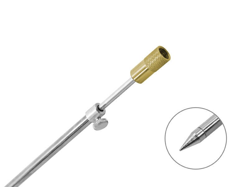 Telescopowa podpórka na wędzisko - stalowa