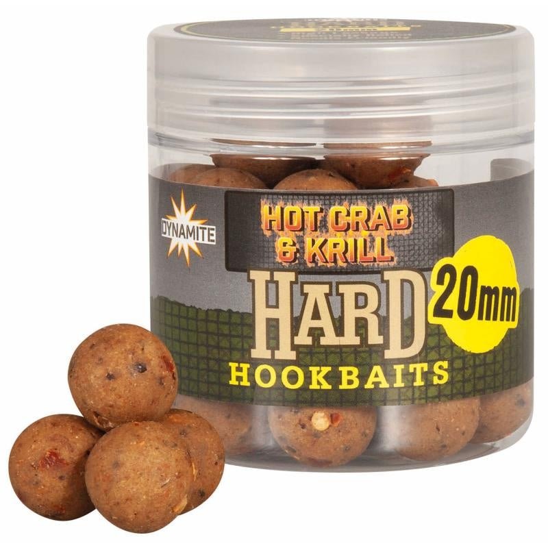 Hot Crab & Krill Hard Hookbaits - 20mm
