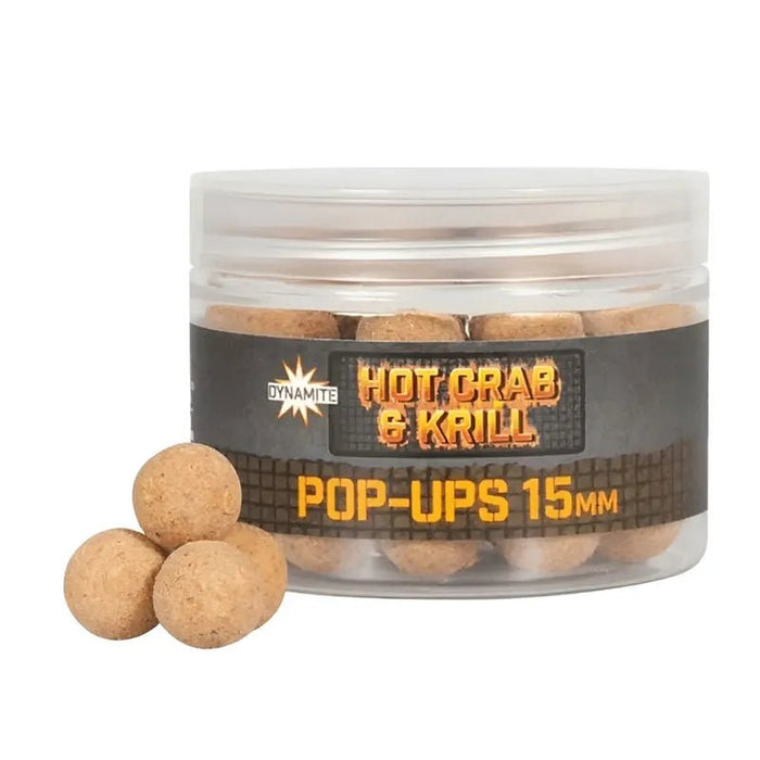 Hot Crab & Krill Pop-Ups - przynęta - 15mm