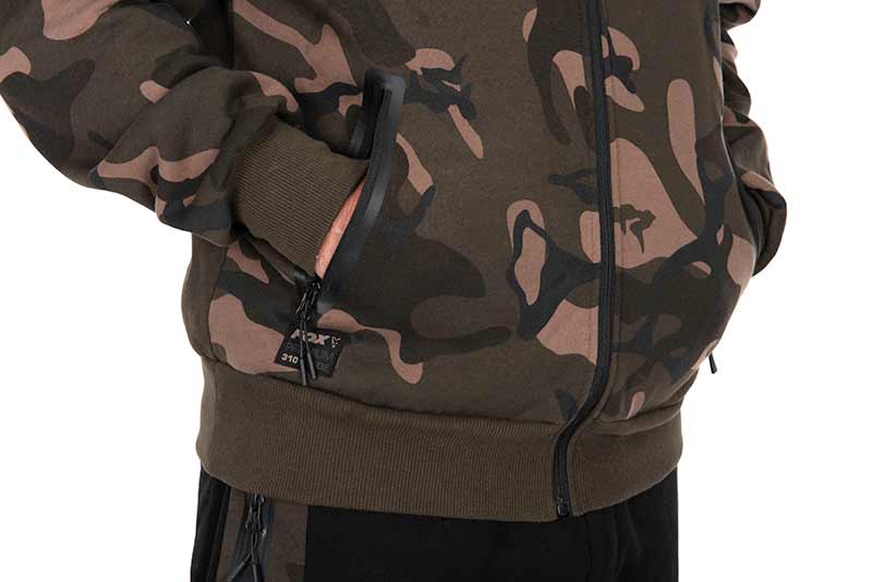 Fox Camo Full Zip Premium 310 Hoody - dé KarperCentrale