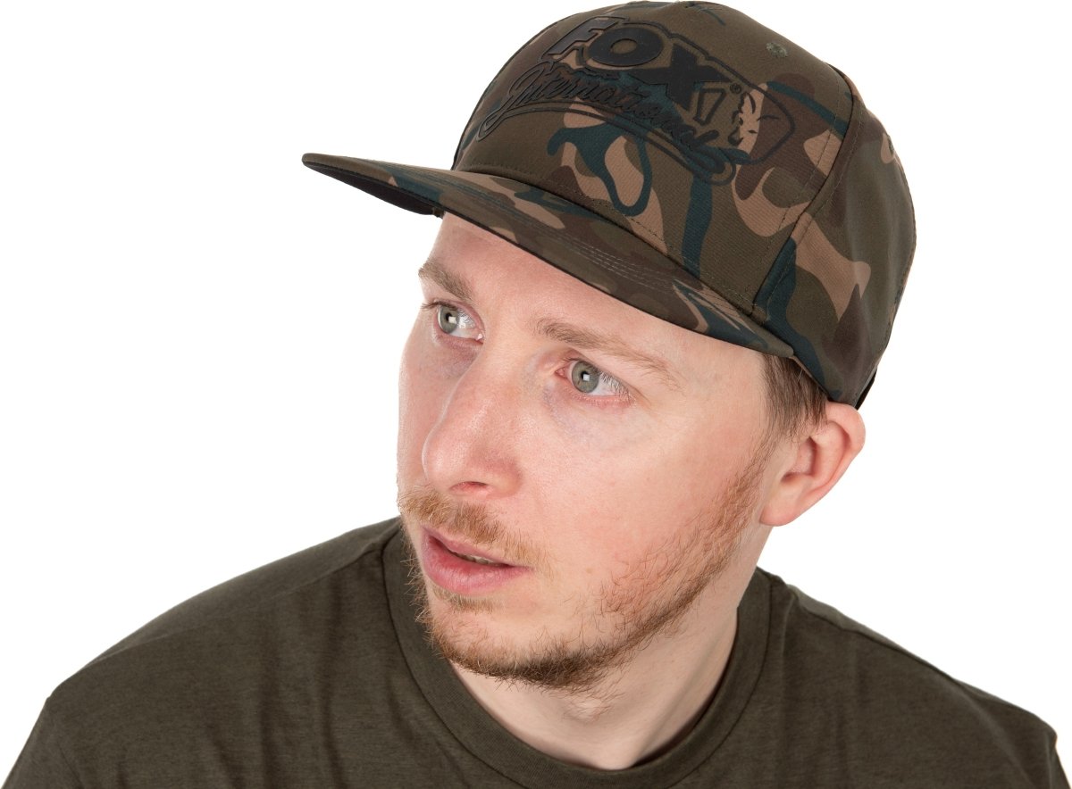 Fox Camo Snapback Hat - Pet - dé KarperCentrale
