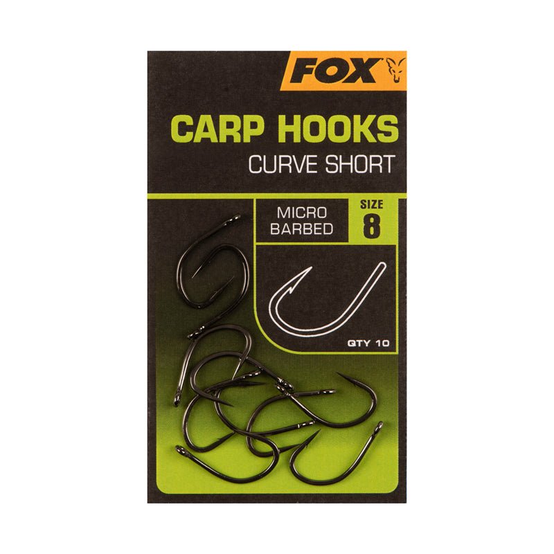 Fox Carp Hooks Curve Shank Short - Karperhaak - dé KarperCentrale