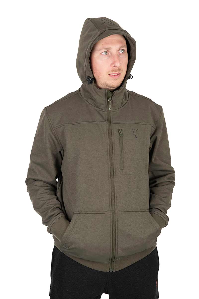 Fox Collection Soft Shell Jas Green/Black - dé KarperCentrale