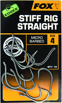 Fox Edges Armapoint Stiff Rig Straight - Karperhaak - dé KarperCentrale