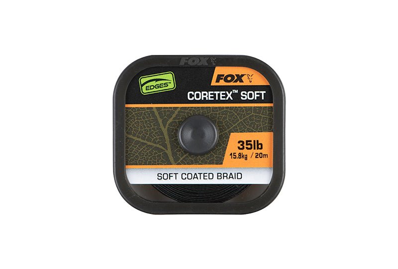 Fox Edges Naturals Coretex Soft - 20m - Gecoat onderlijnmateriaal - dé KarperCentrale