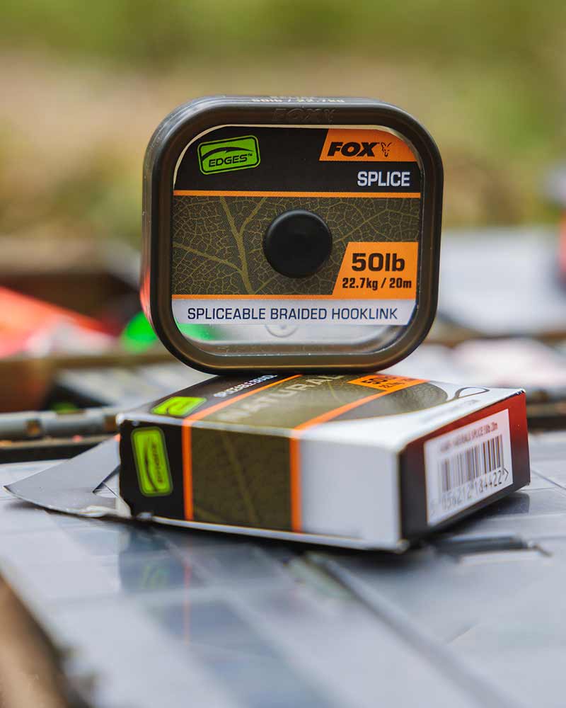 Fox Edges Naturals Splice Hooklenght - dé KarperCentrale