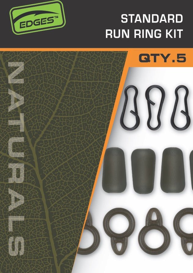 Fox Edges Naturals Standard Run Ring Kit - dé KarperCentrale