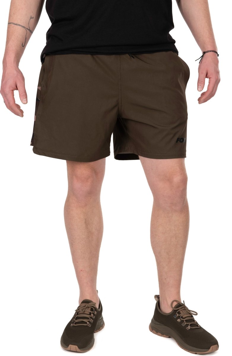 Khaki Camo LW Badeshorts
