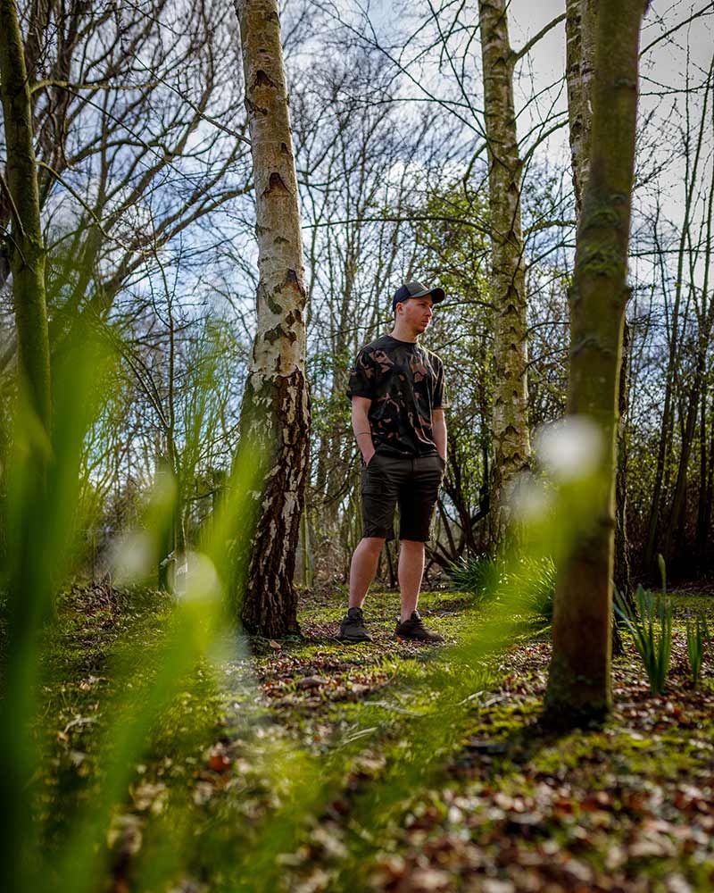 Fox LW Khaki Combat Korte broek - dé KarperCentrale