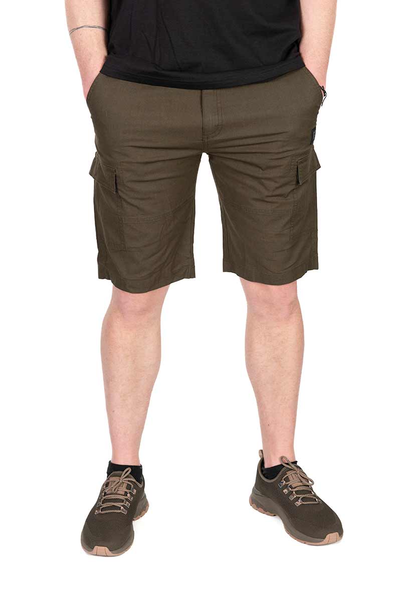 Fox LW Khaki Combat Korte broek - dé KarperCentrale