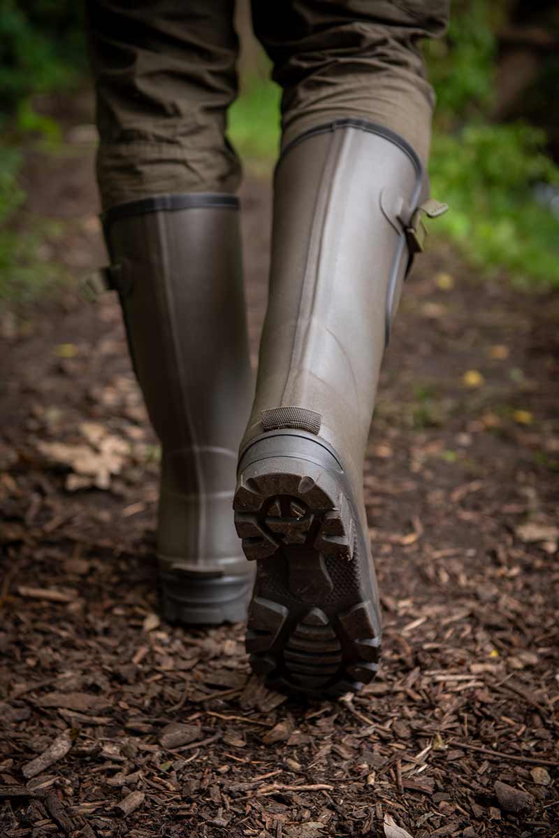 Fox Neoprene Lined Camo khaki Wellies - Laarzen - dé KarperCentrale